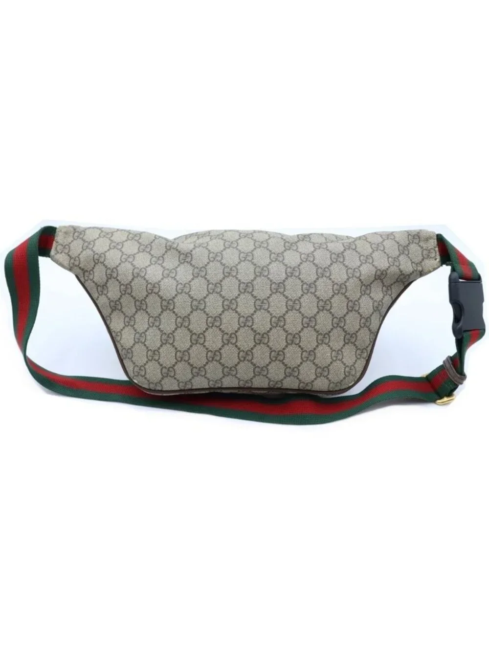 Gucci GG Supreme Courier Sherry Line Belt Bag Beige